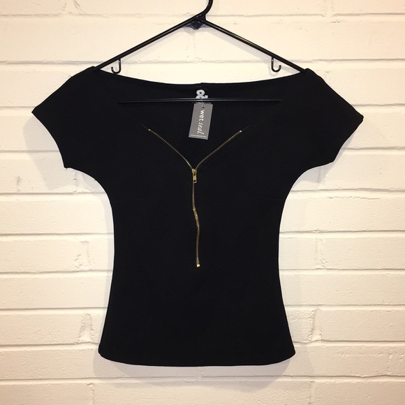 Wet Seal Tops - 🆕 w/ TAGS - Wet Seal body con Bandage Top
